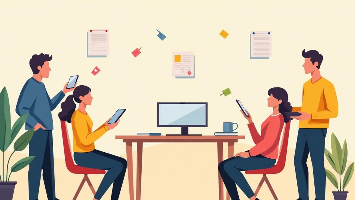 Ilustración de educación digital en Colombia con Monteo Tool